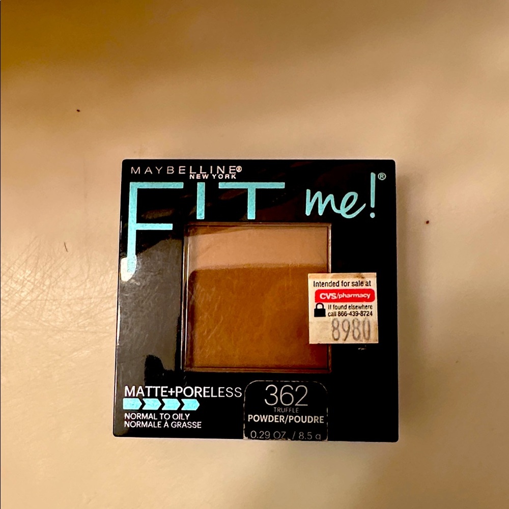 Maybelline Fit Me Matte + Poreless Powder 362 Truffle